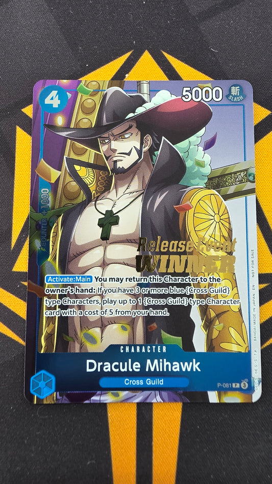 Dracule Mihawk (Winner P-081)