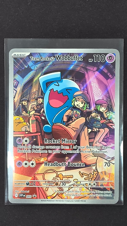 Team Rocket's Wobbuffet (203 Promo)