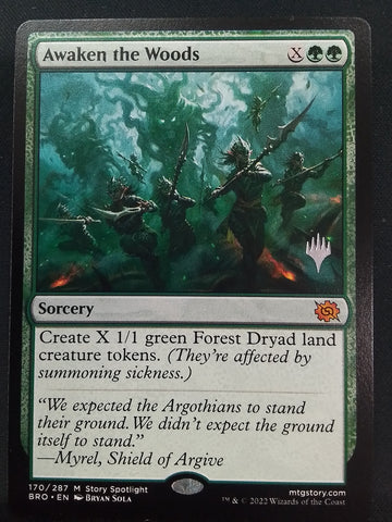 Awaken the Woods (BRO stamped)
