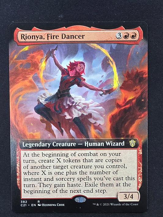 Rionya, Fire Dancer (C21, Extended Art)
