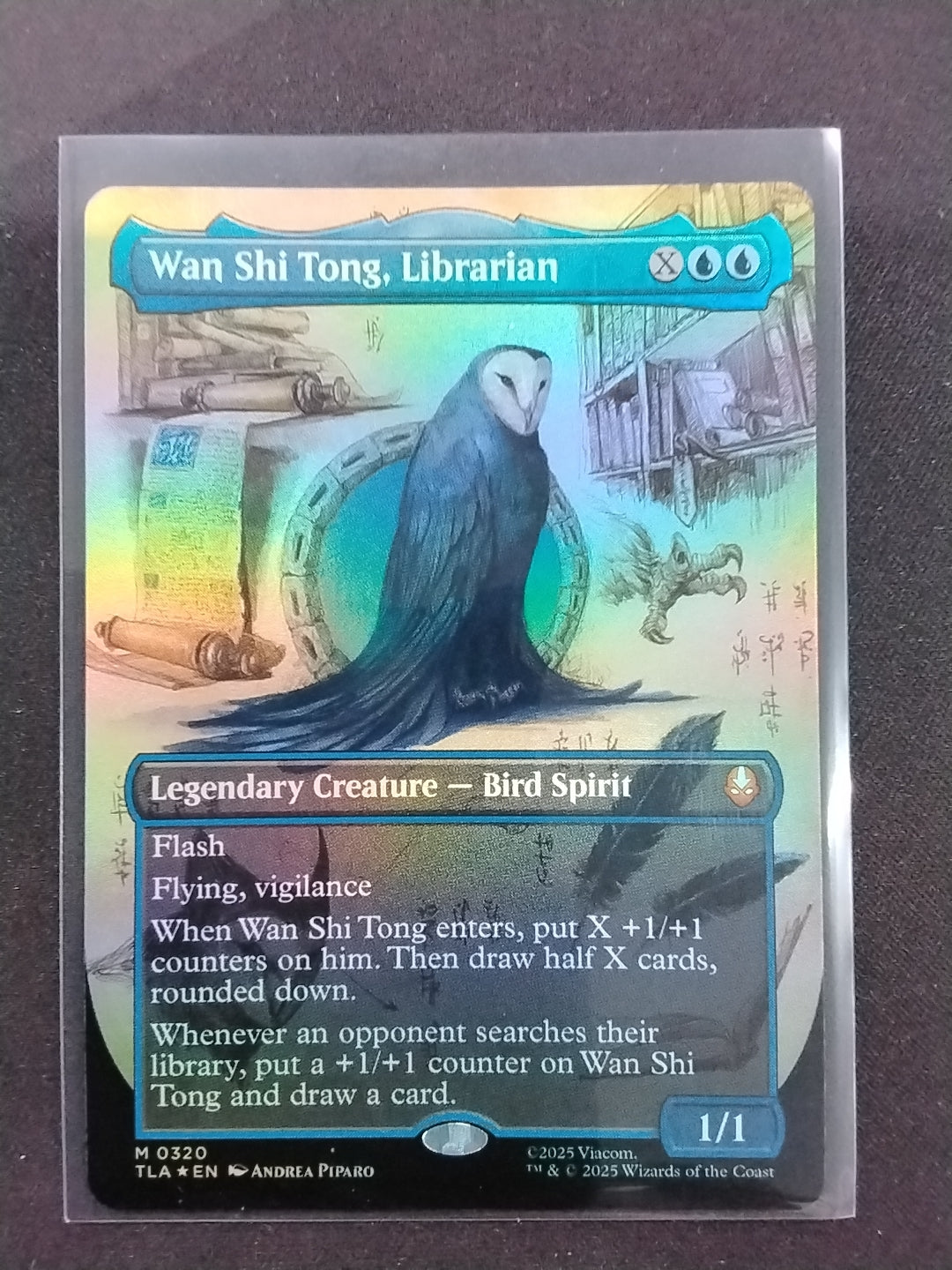 Wan Shi Tong, Librarian (Foil, Full Art TLA)