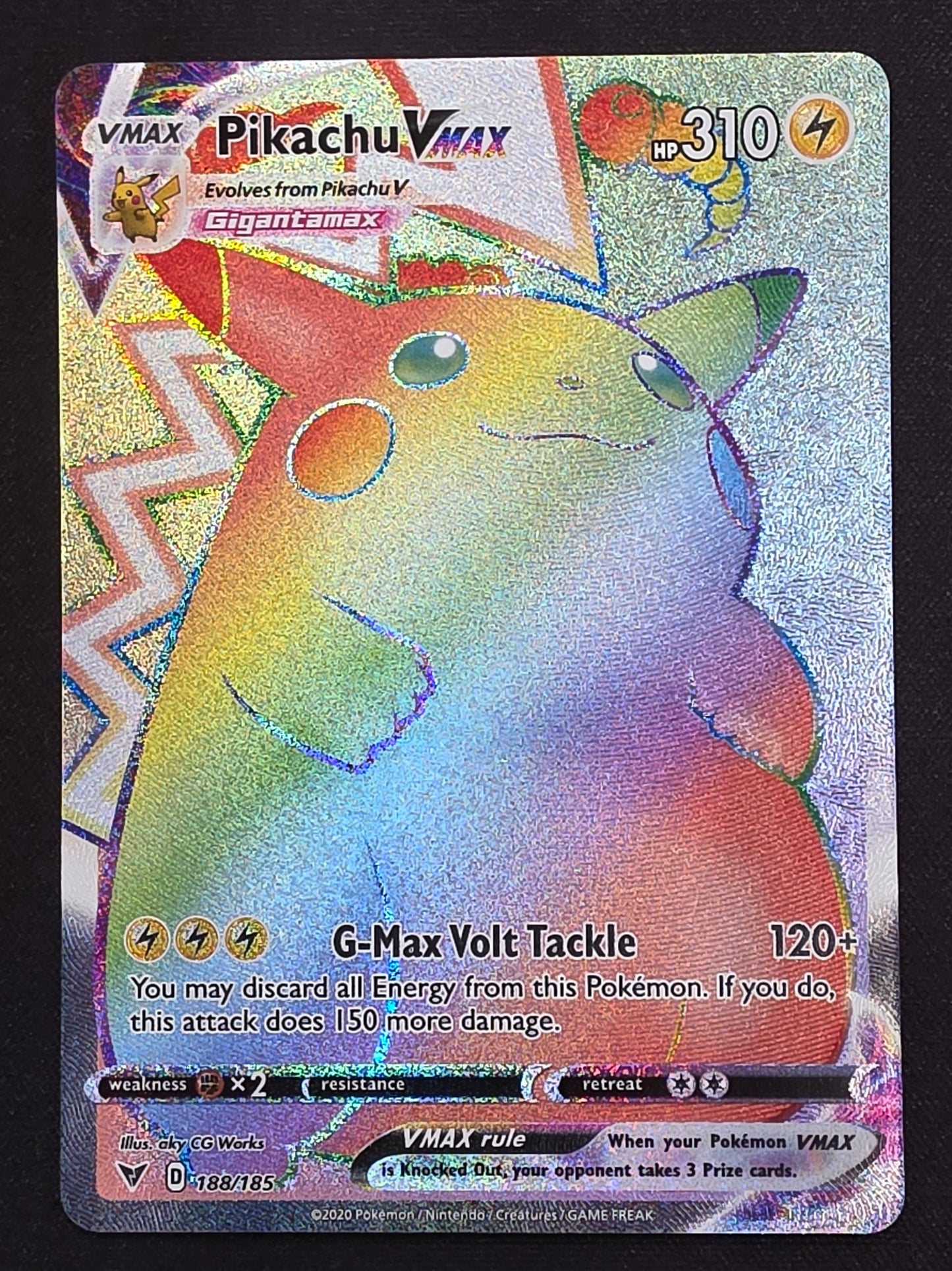 Pikachu Vmax (188/185)