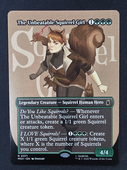 The Unbeatable Squirrel Girl (MSH, Borderless)