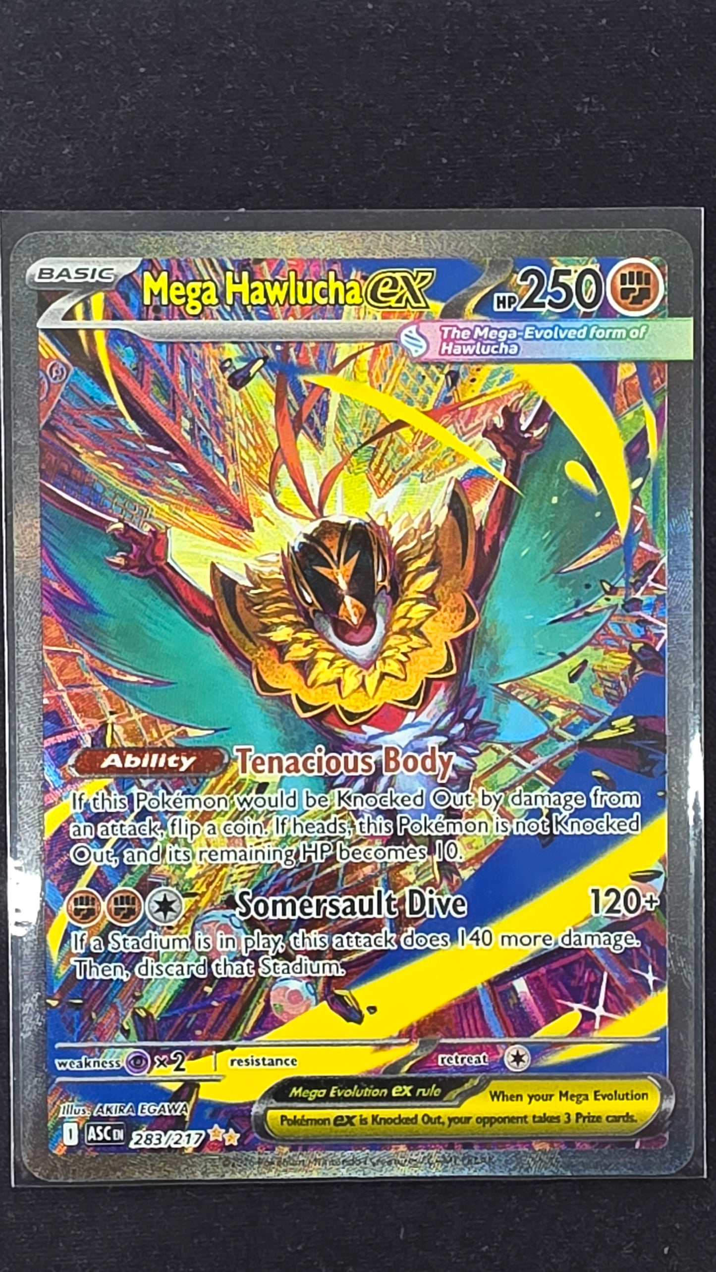 Mega Hawlucha EX (283/217)