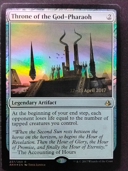 Throne of the God-Pharaoh (Foil Date Stamped)