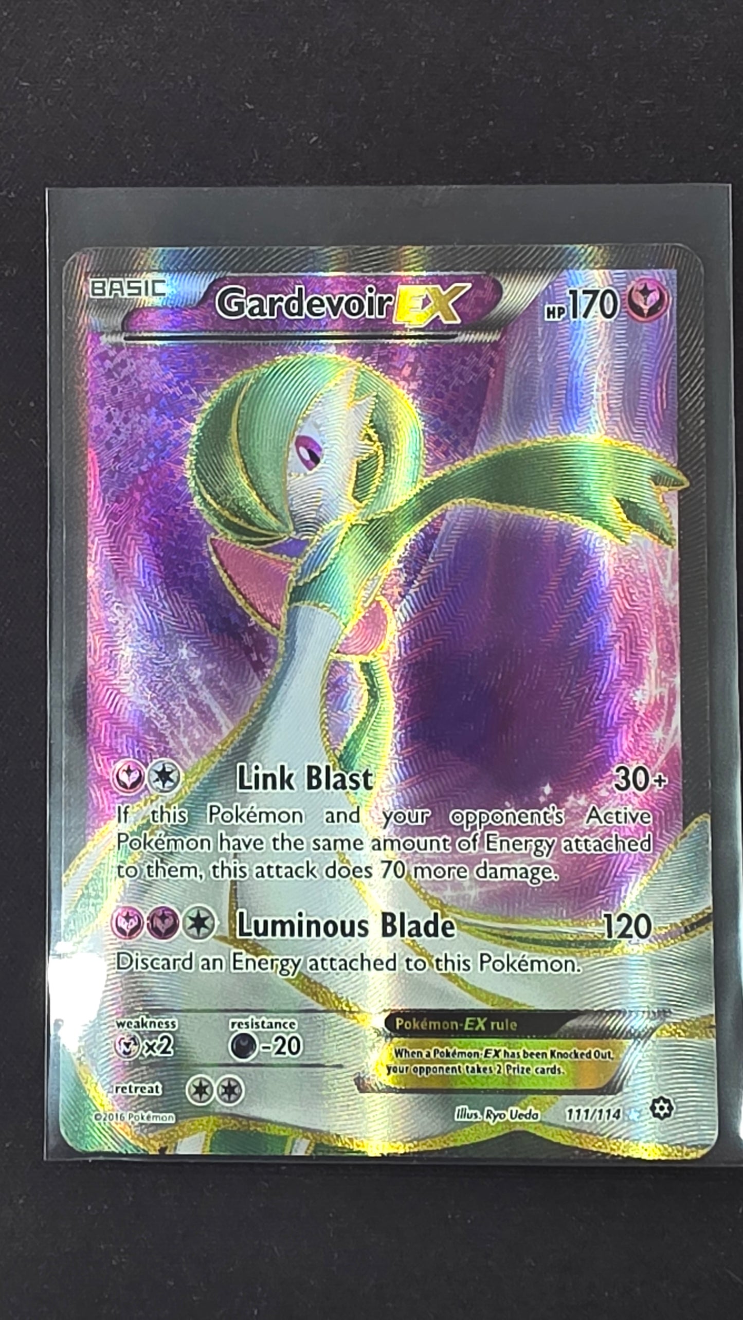Gardevoir EX (111/114) Damaged