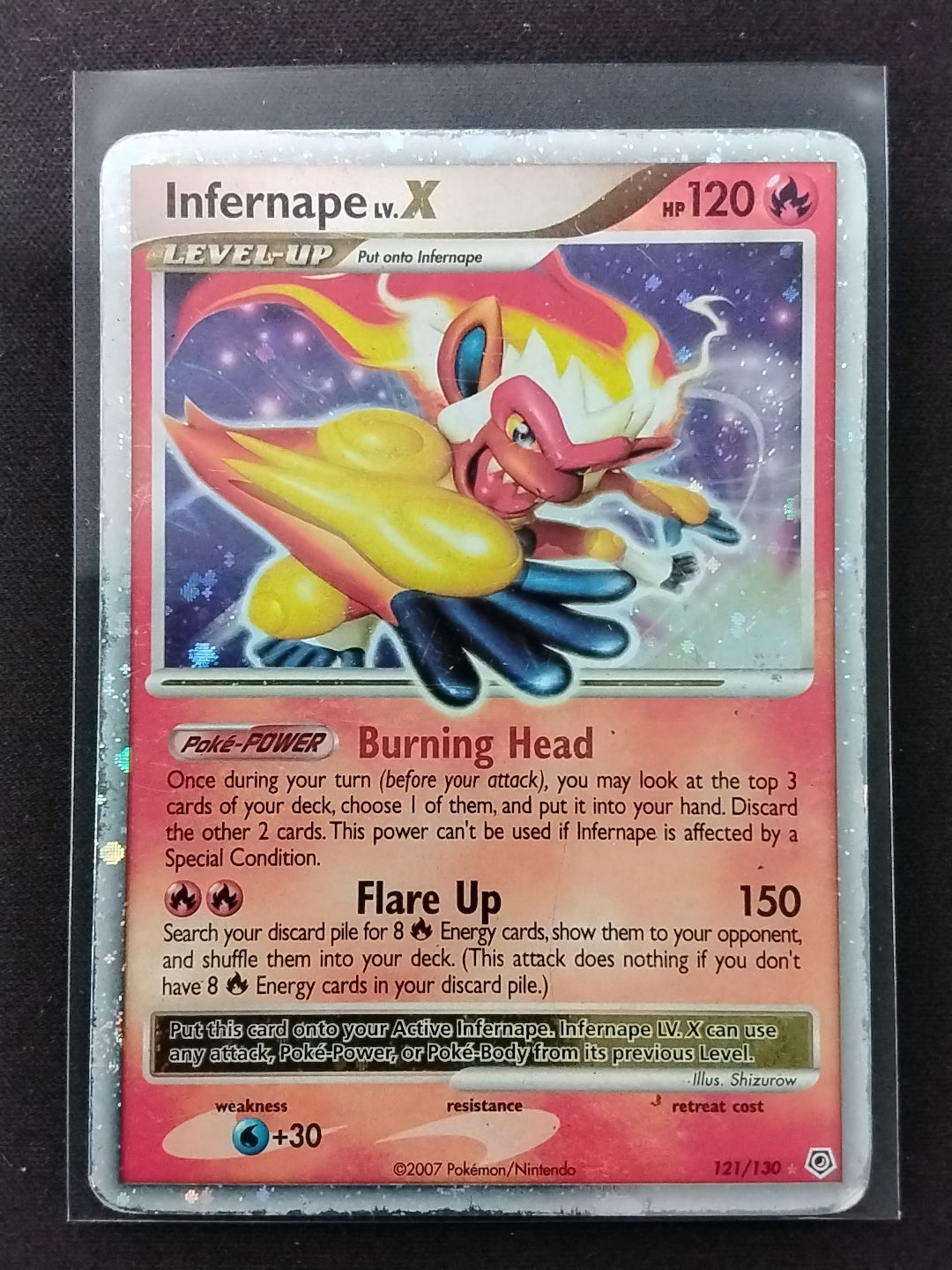 Infernape LV.X (121/130)Damaged