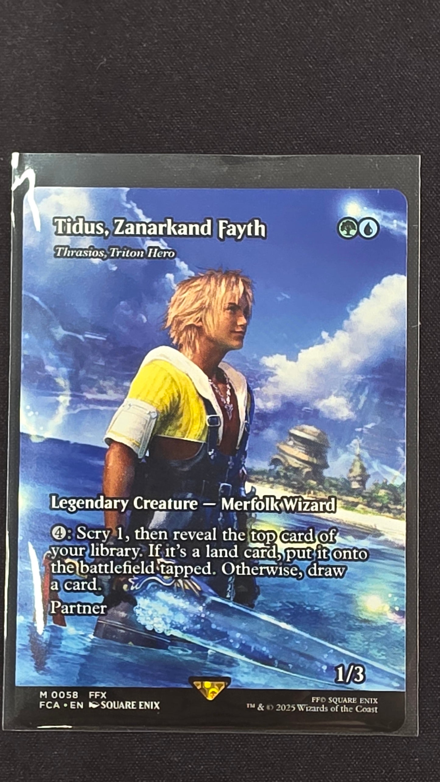 Tidus, Zanarkand Fayth - Thrasios, Triton Hero (FCA)