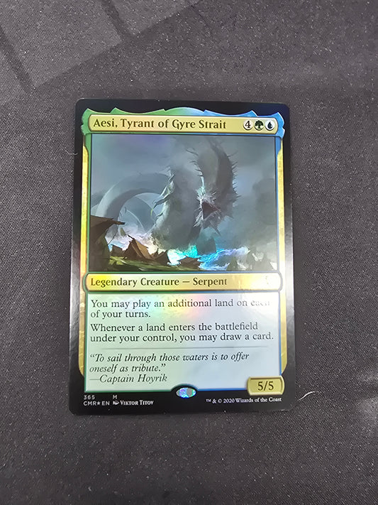 Aesi, Tyrant of Gyre Strait (CMR, Foil)
