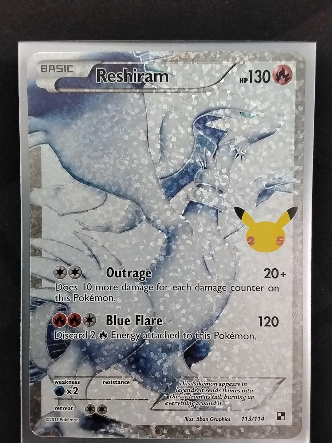 Reshiram (113/114, Stamped)