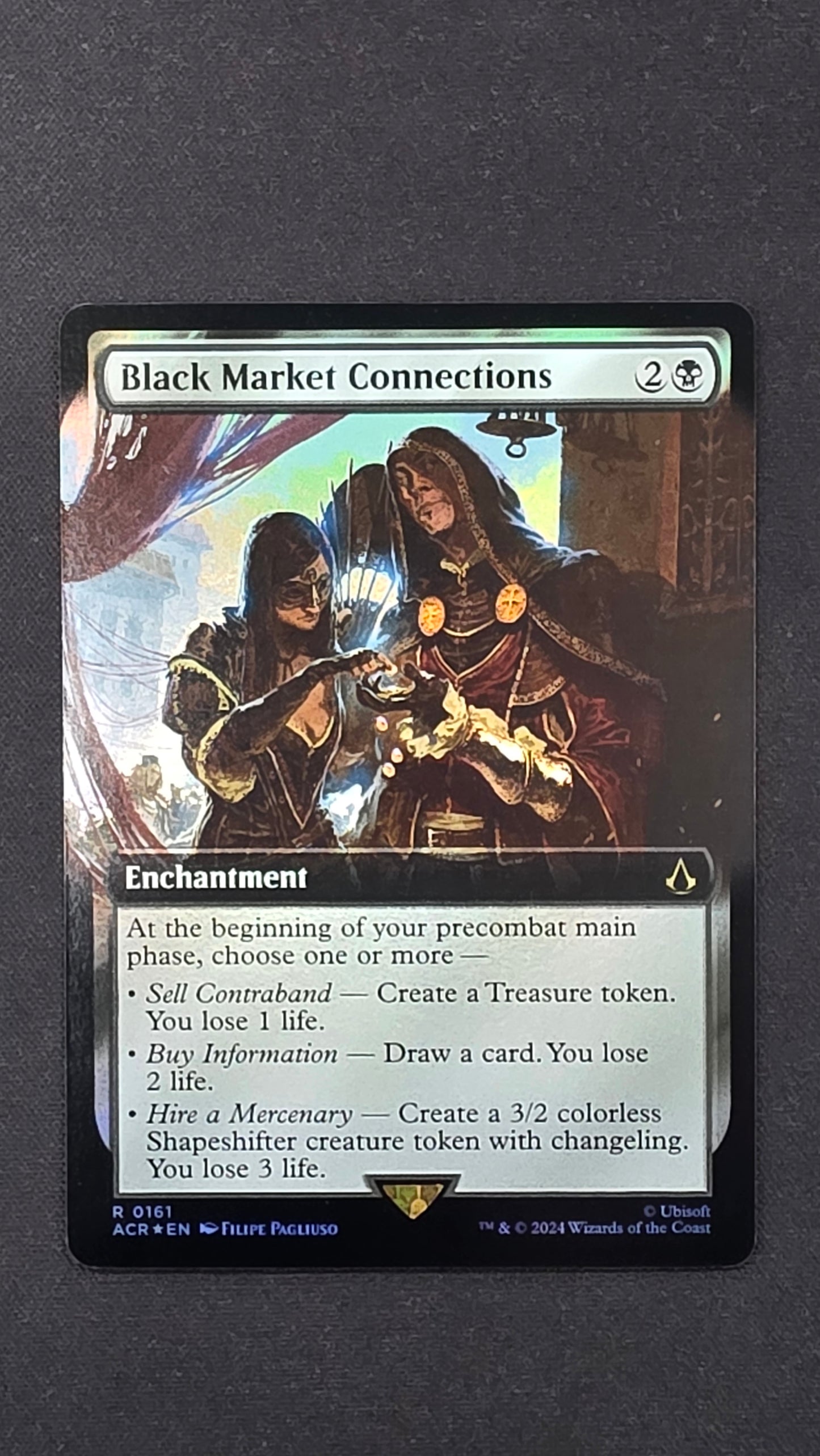 Black Market Connections (ARC, Foil Extended Art)