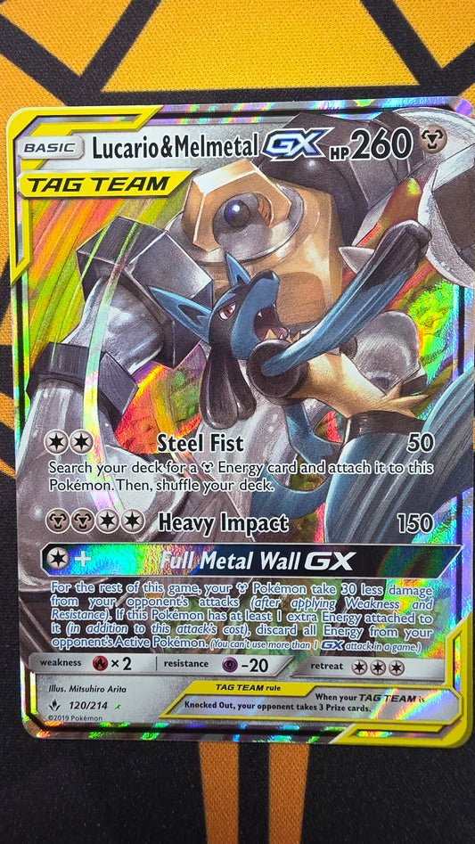 Lucario & Melmetal GX 120/214