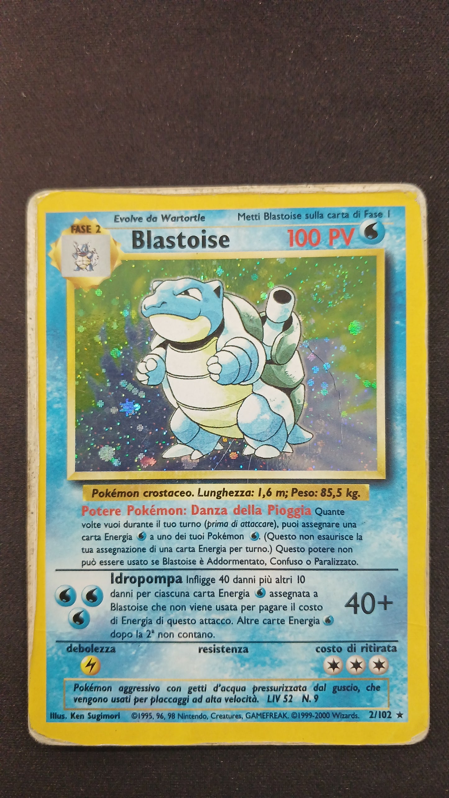 Blastoise (2/102) (ITALIAN SUPER DAMAGED)