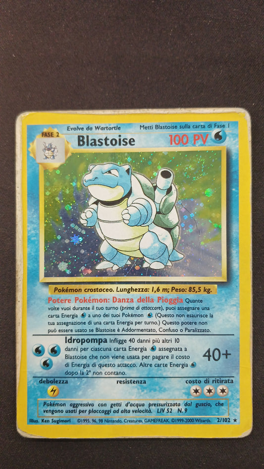 Blastoise (2/102) (ITALIAN SUPER DAMAGED)