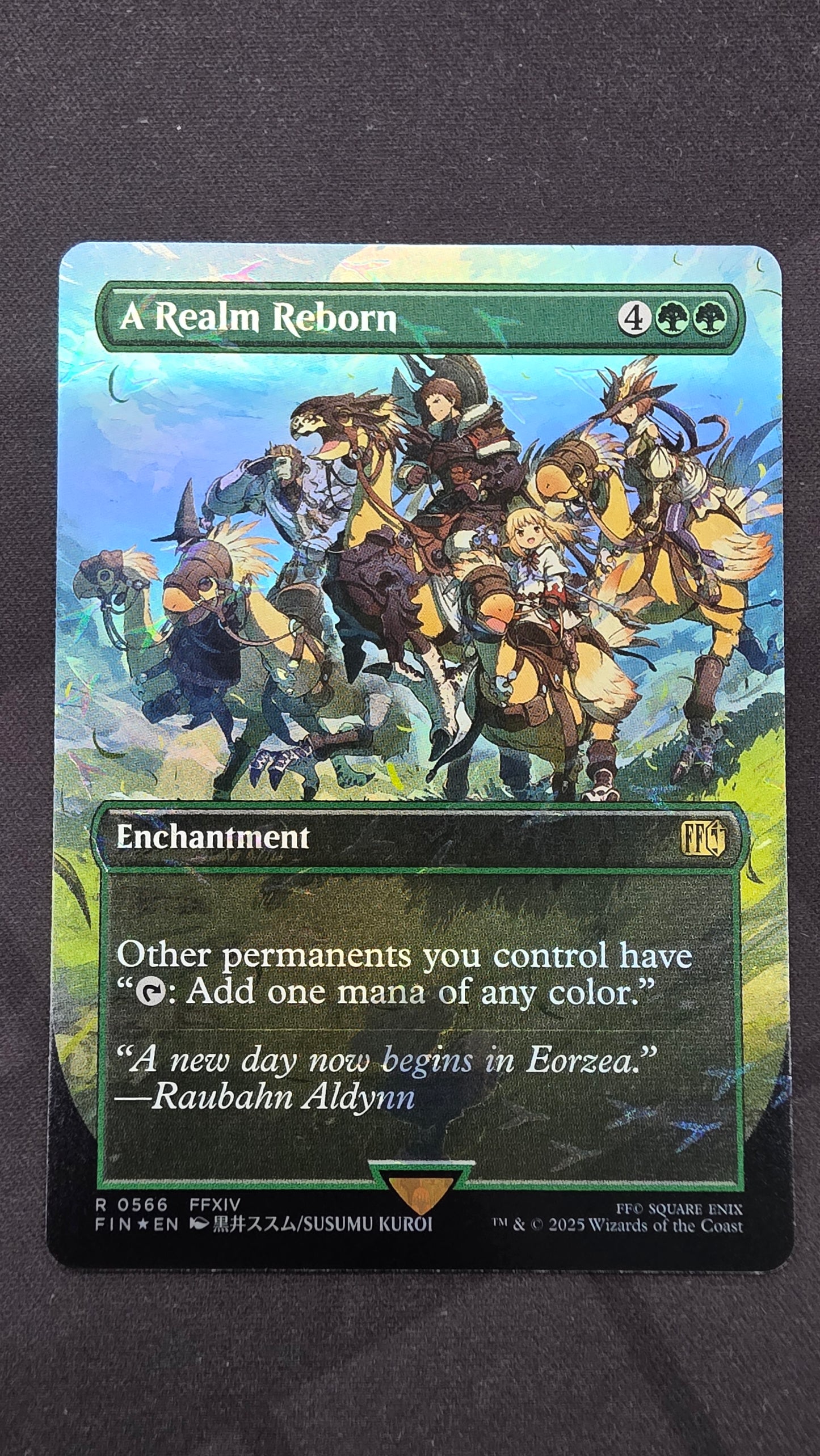 A Realm Reborn (FIN, Full Art Chocobo Track Foil)