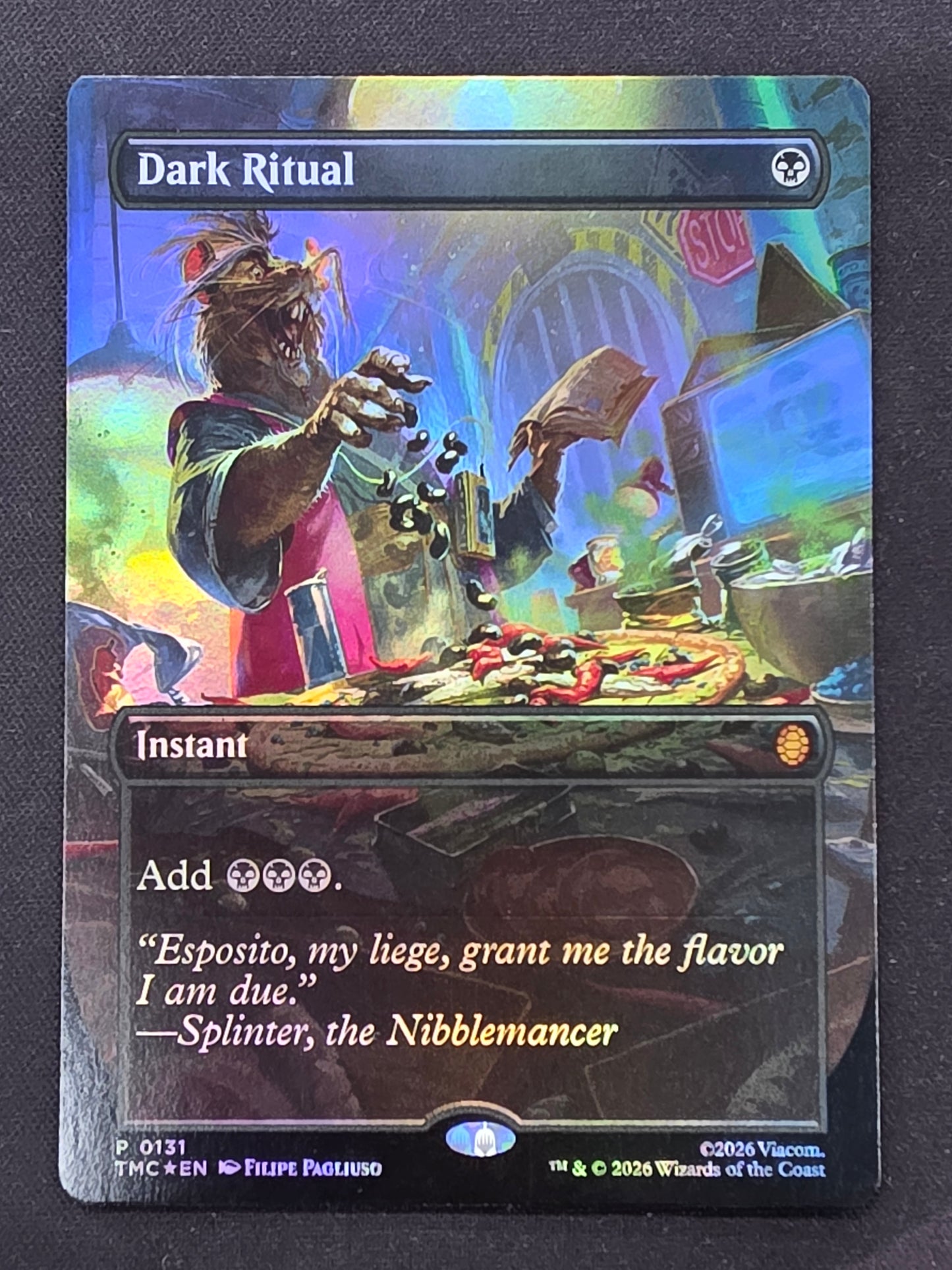 Dark Ritual (TMC, Boarderless, Foil)