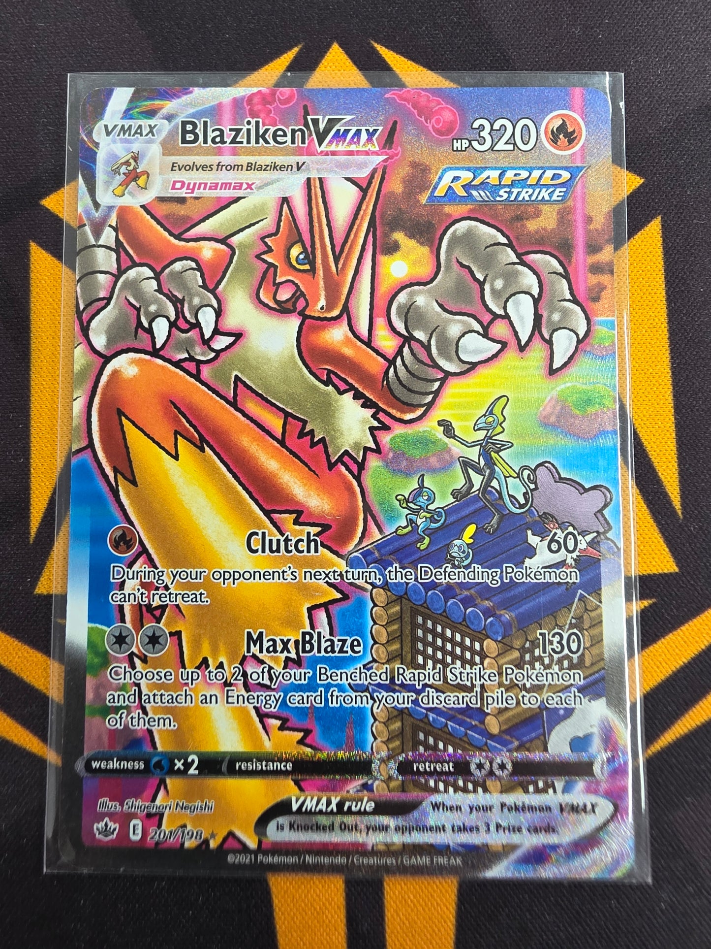 Blaziken V max (201/198)