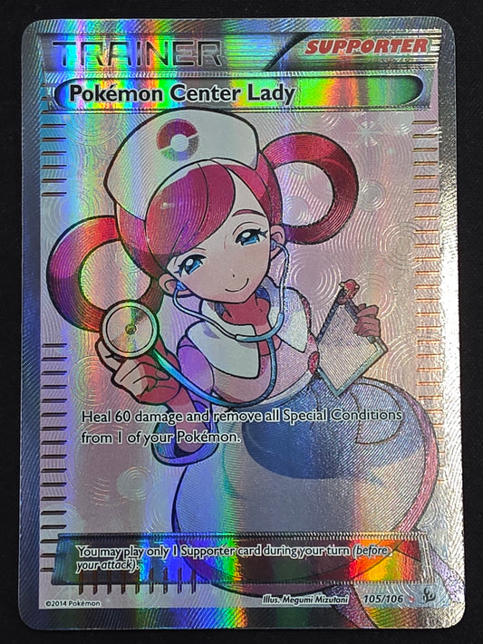 Pokemon Center Lady (105/106)