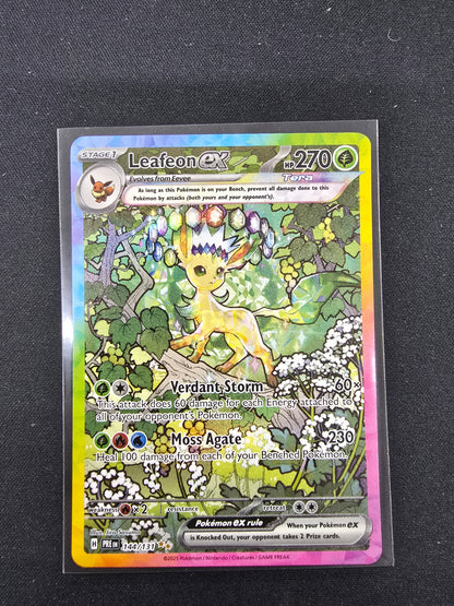 Leafeon Ex - Full Art - 144/131