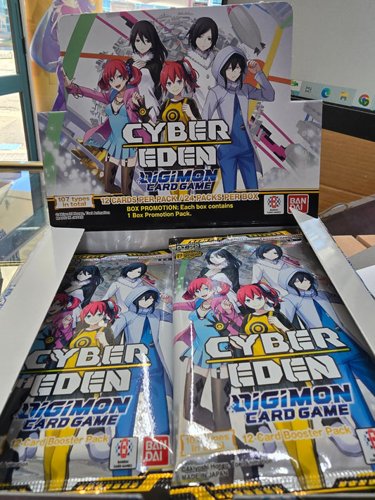 Digimon TCG Cyber Eden Booster Pack