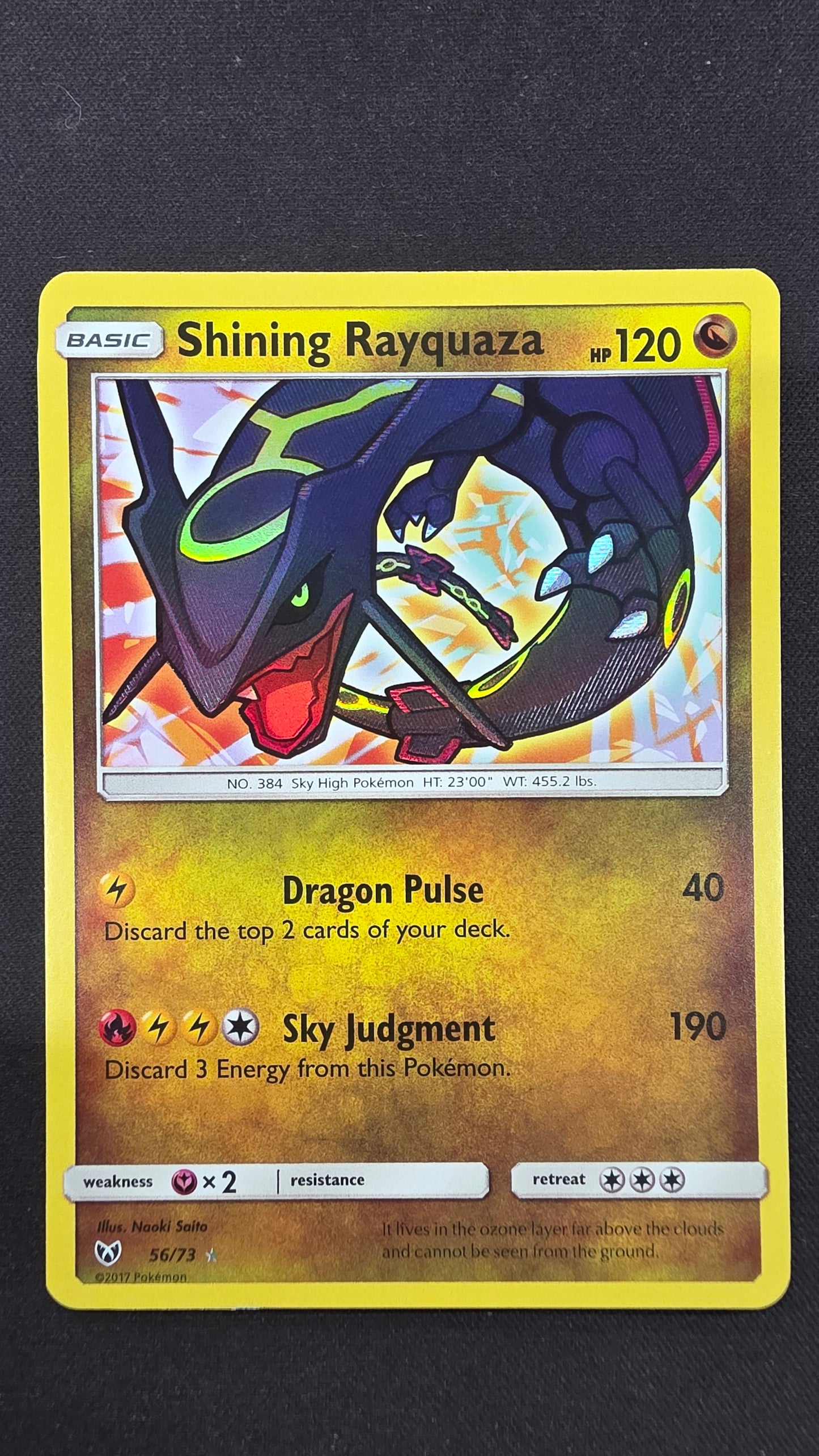 Shining Rayquaza (56/73)