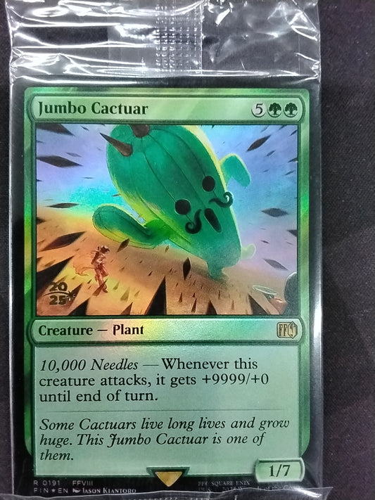 Jumbo Cactuar (FIN, Foil Promo)
