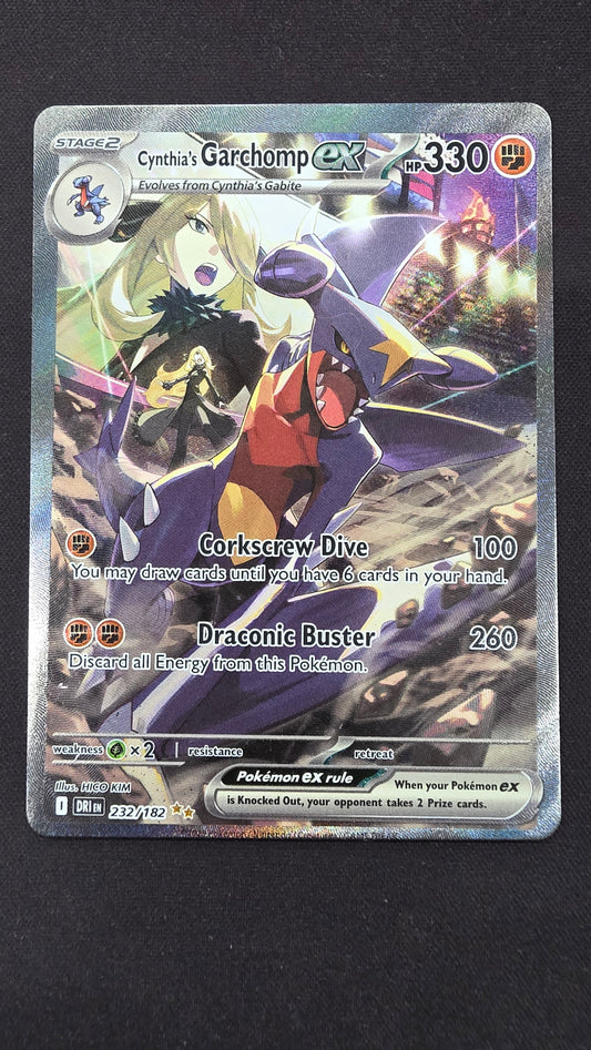 Cynthia's Garchomp EX (232/182)