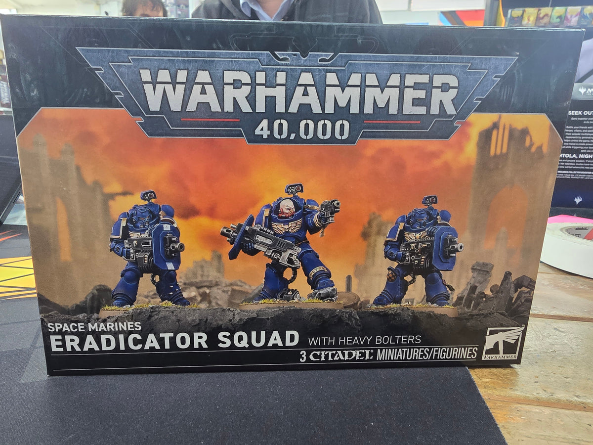 WH40K: Space Marines Eradicator Squad with Heavy Bolters