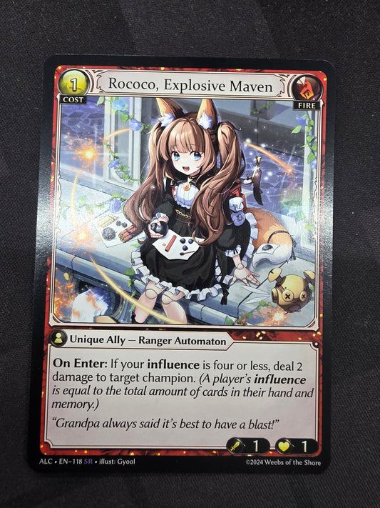 Rocco, Explosive Maven
