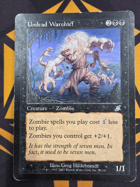 Undead Warchief (SCG)