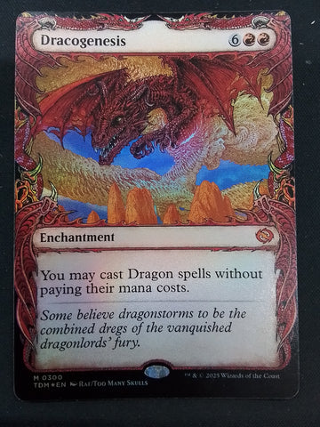 Dracogenesis - Dragon Border foil