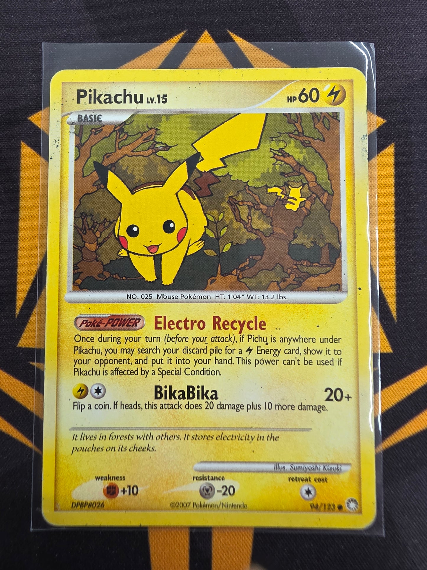 Pikachu (lv.15)(94/123) (DMG)