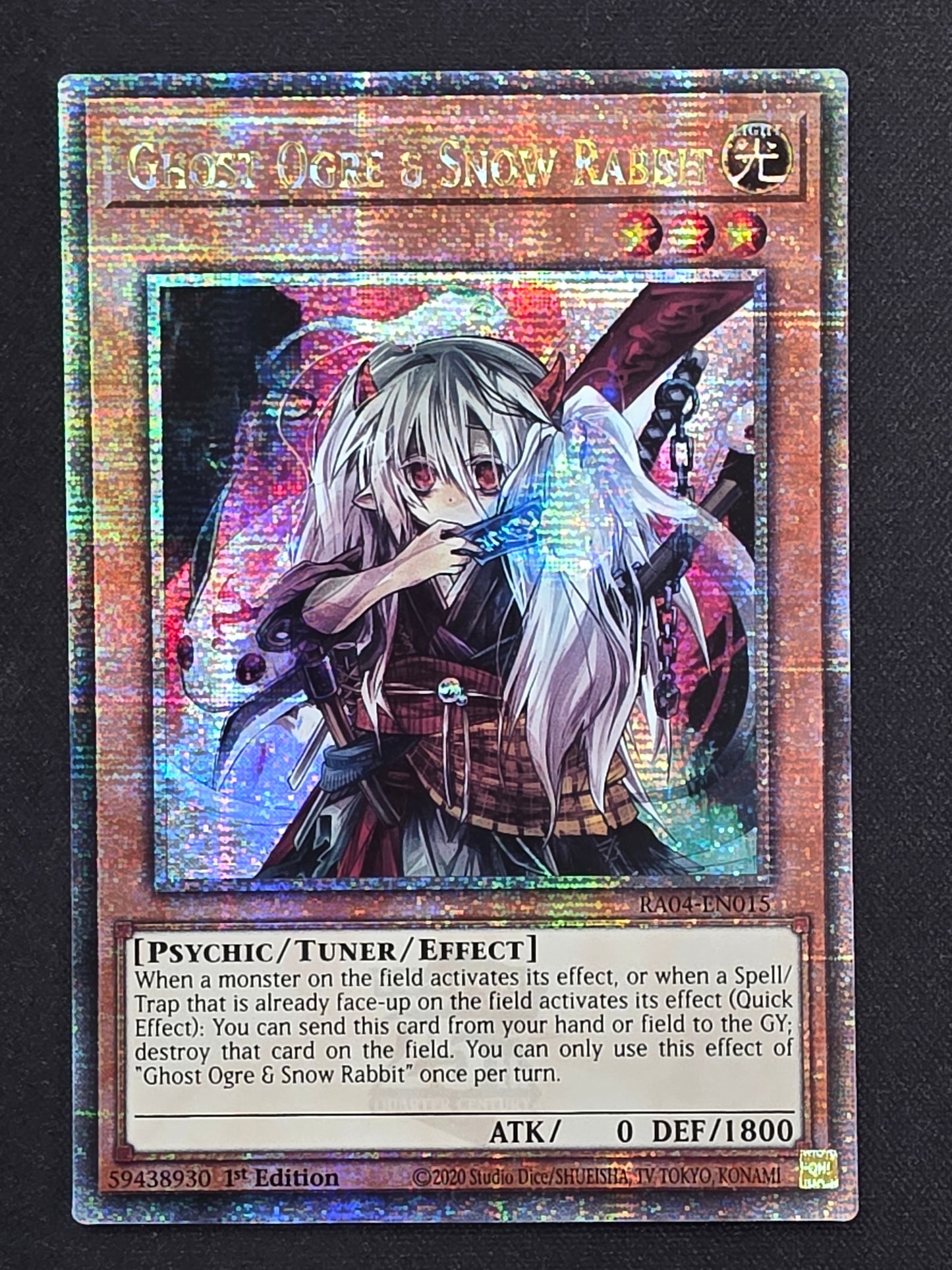 Ghost Ogre & Snow Rabbit (RAO4-EN015, 1st Edition)