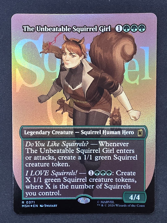 The Unbeatable Squirrel Girl (MSH, Borderless, Foil)