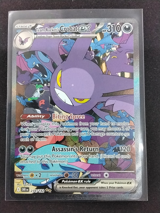 Team Rocket's Crobat EX (234/182)