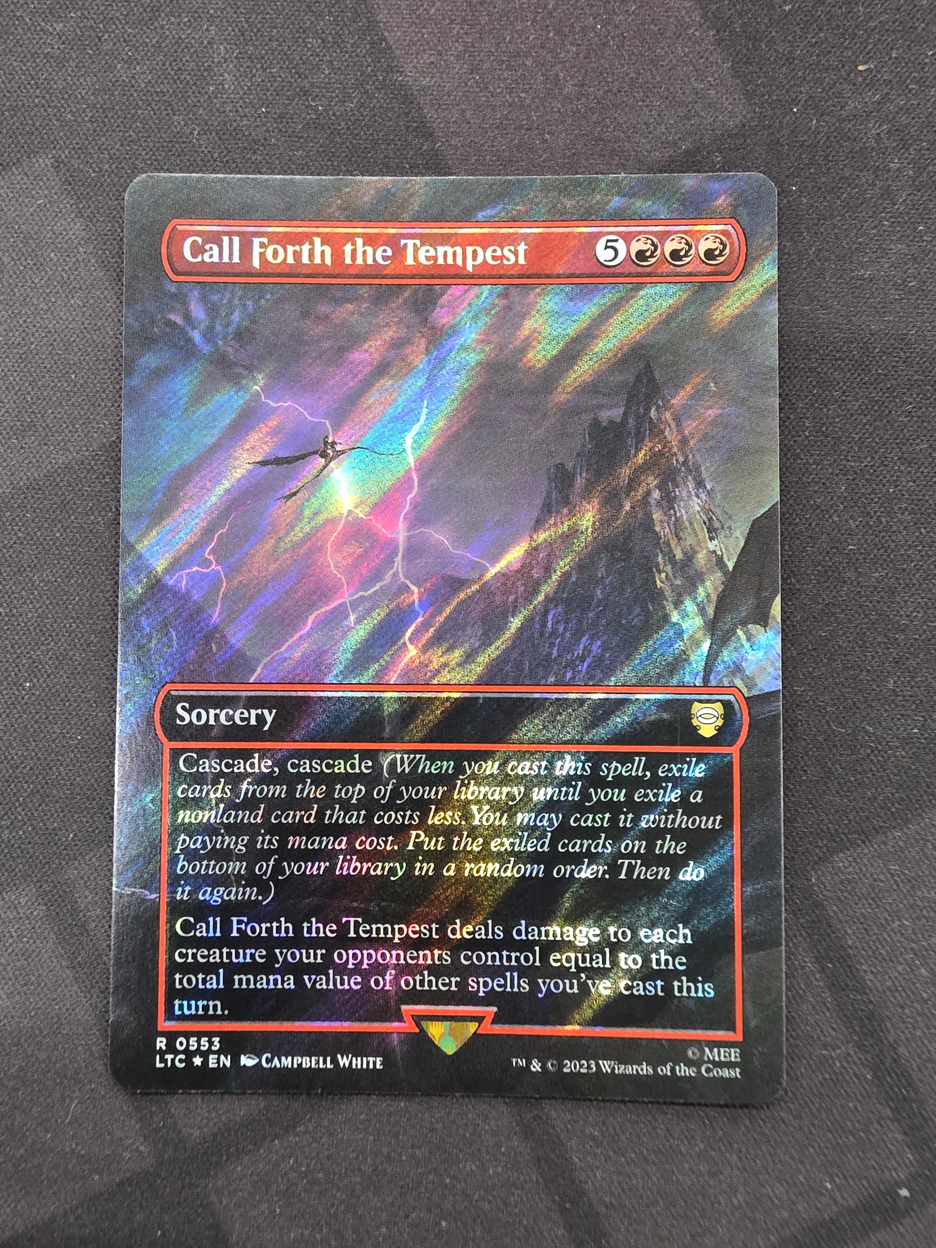 Call Forth the Tempest (surge foil) – Valkyrie Games NZ