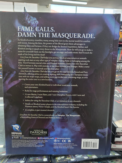 Vampire: The Masquarade 5th Edition - Live from the Succubus Club