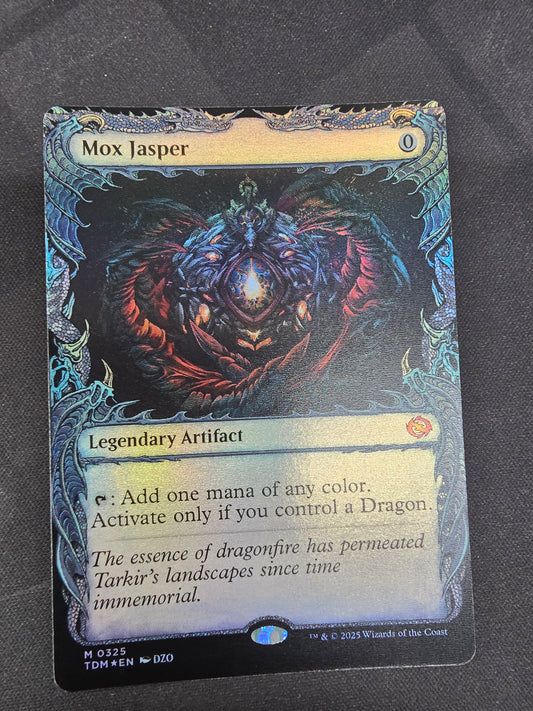 Mox Jasper - Foil Dragon Border