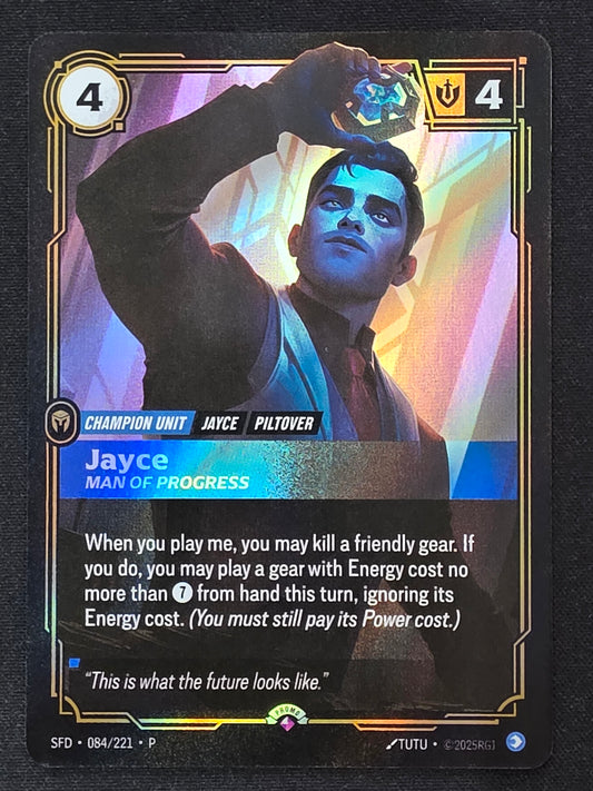Jayce Man of Progress (084/221, Promo)