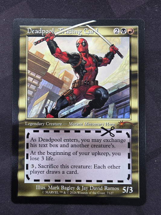 Deadpool, Trading Card (SLD, Retro)