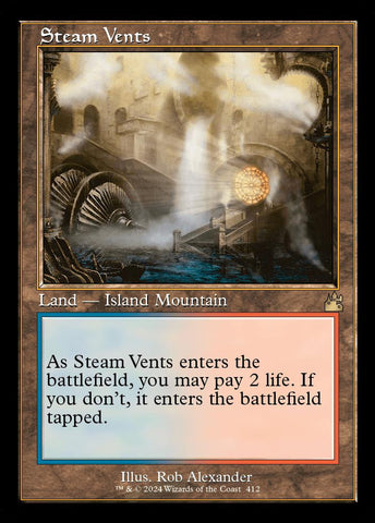 Steam Vents (RVR retro frame)