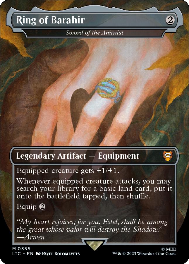 Ring of Barahir (Sword of the Animist) (foil full art LTR)
