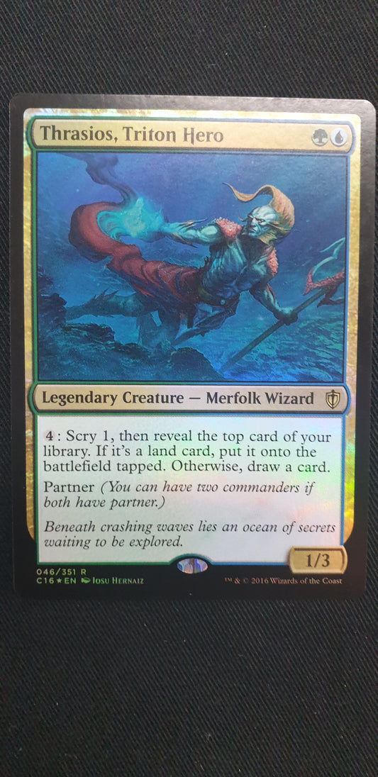 Thrasios, Triton Hero (C16, Foil)