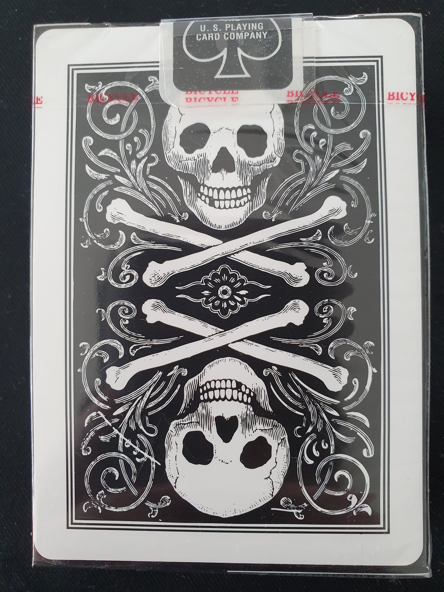 Skull Bicycle Playing Cards