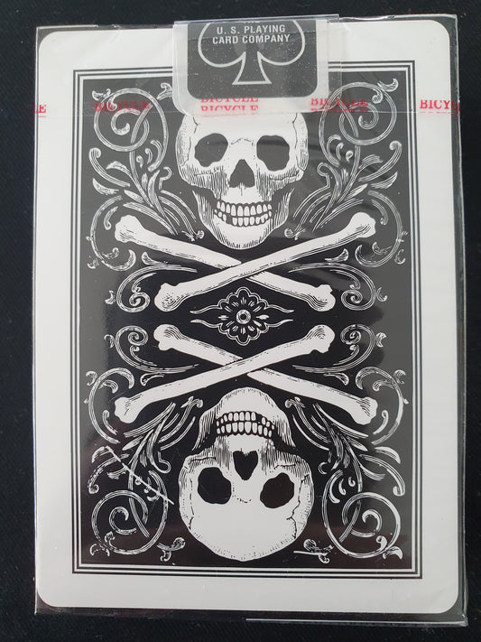 Skull Bicycle Playing Cards