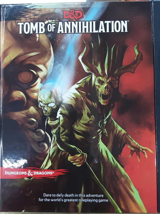 Dungeons and Dragons 5e Tomb of Annihilation