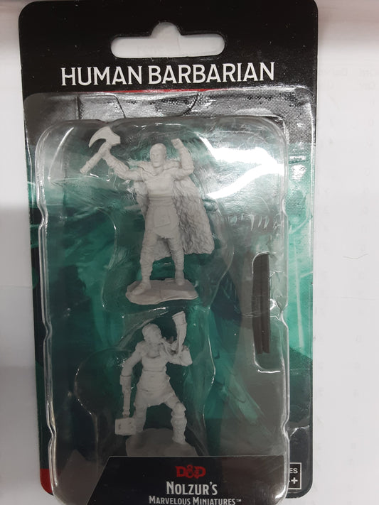 Human Barbarian, Female (UNPAINTED)