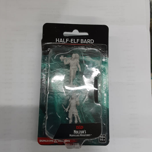 Half-Elf Bard Male (UNPAINTED)