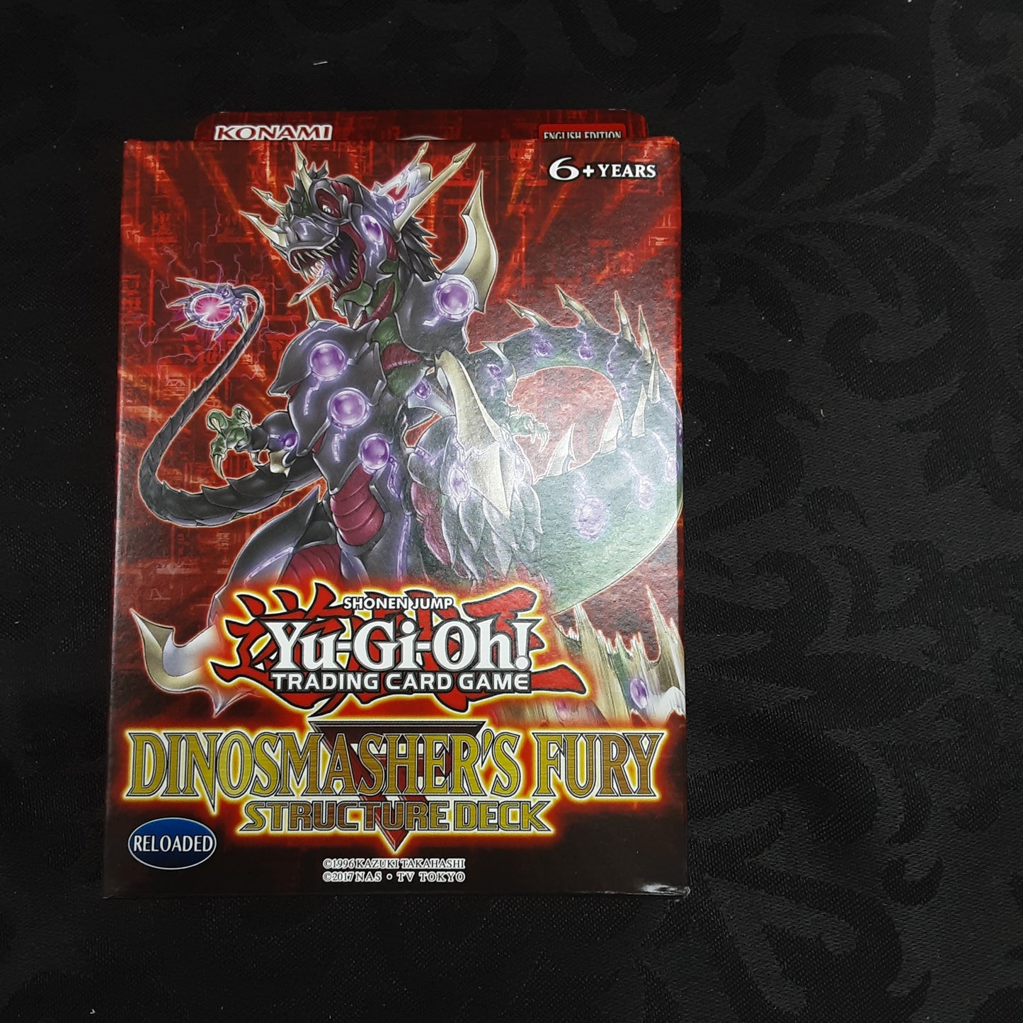 Yugioh Dinosmasher's Fury Structure Deck