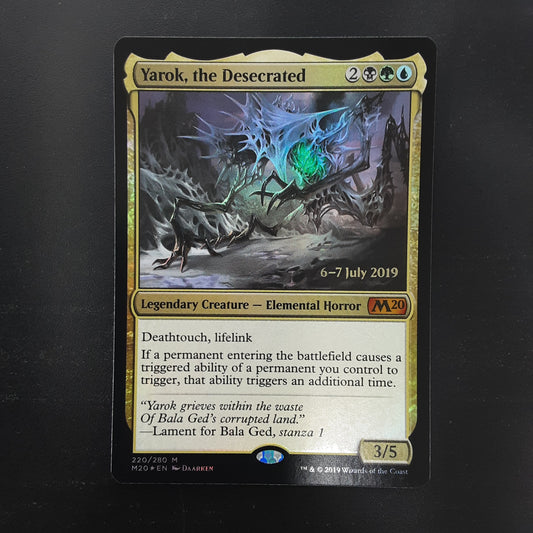 Foil Yarok, the Desecrated (Prerelease Promo)